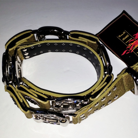 Swarovski Crystal Belt size 30S Leather - Picture 2 of 8